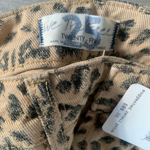 Free people  dogtown leopard printed shorts - Picture 6 of 6